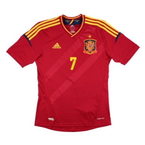 Spain 2012-13 Home Shirt (S) (Good)