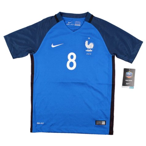 France 2016-17 Home Shirt (SB) Payet #8 (Mint)