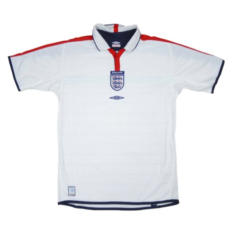 England 2003-05 Home Shirt (XL) (Excellent) (GASCOIGNE 8)