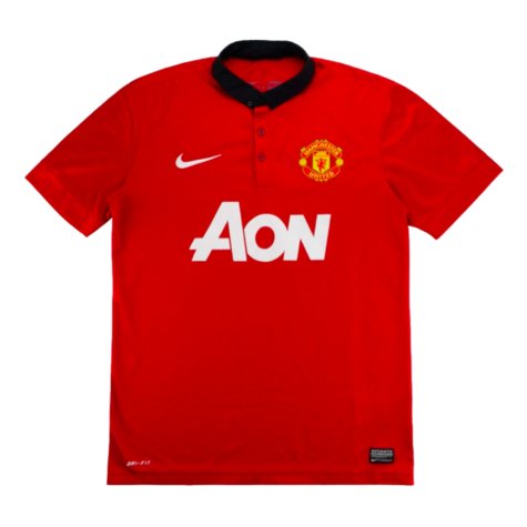 Manchester United 2013-14 Home Shirt (M) (Very Good) (Nani 17)