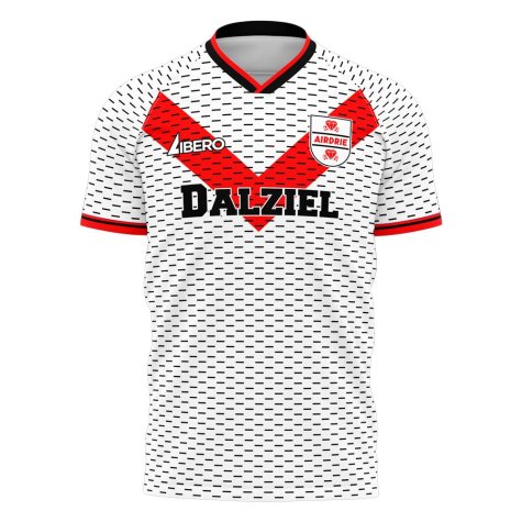 Airdrie 2024-2025 Home Concept Football Kit (Libero) (Your Name)