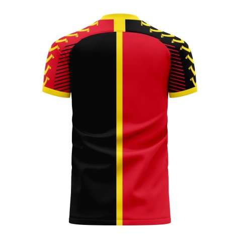 Angola 2024-2025 Home Concept Football Kit (Viper) - Womens