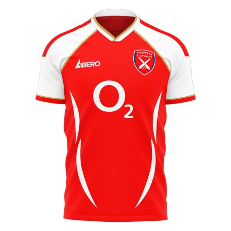 North London Reds 2006 Style Home Concept Shirt (Libero) (Henry 14)