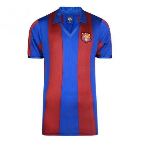 Score Draw Barcelona 1982 Home Shirt (XAVI 6)