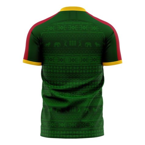 Cameroon 2024-2025 Home Concept Football Kit (Libero) (FOE 17)