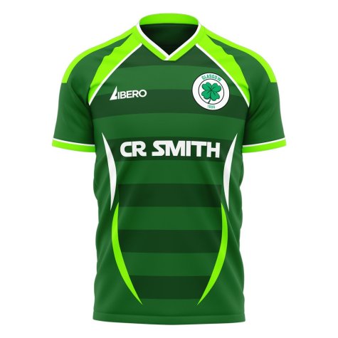 Glasgow Greens 2006 Style Away Concept Shirt (Libero) (Your Name)