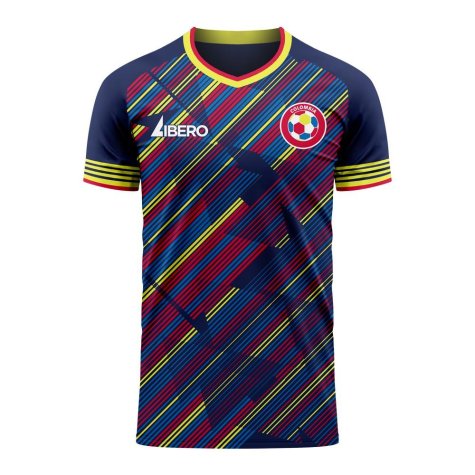 Colombia 2024-2025 Third Concept Football Kit (Libero) (ASPRILLA 11)