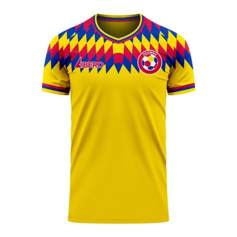 Colombia 2024-2025 Home Concept Football Kit (Libero) (J LERMA 16)