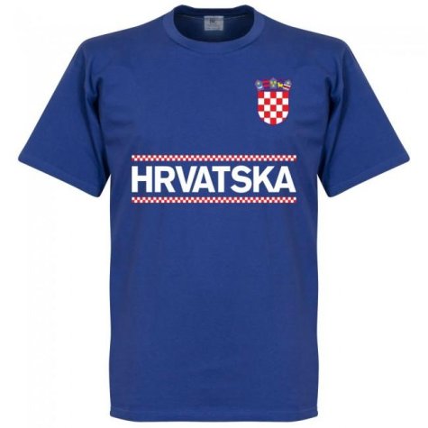 Croatia Team T-Shirt - Royal (BILIC 6)