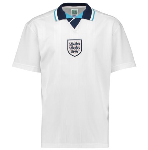 Score Draw England Euro 1996 Home Shirt (Your Name)