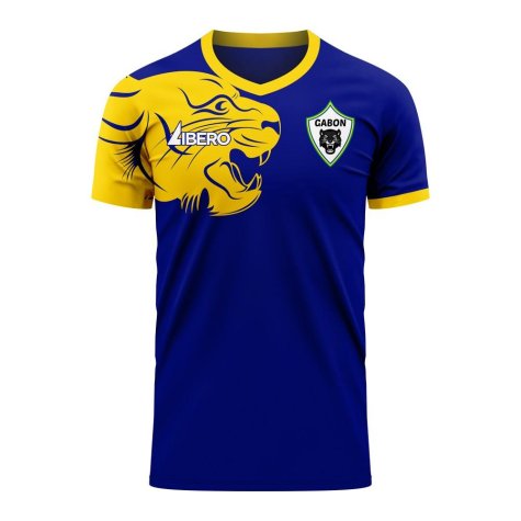 Gabon 2024-2025 Away Concept Football Kit (Libero) (Your Name)