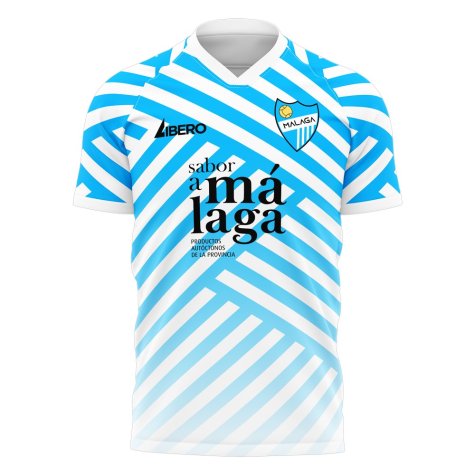 Malaga 2024-2025 Home Concept Football Kit (Libero) (Your Name)