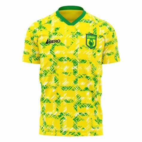 Norwich 1990s Home Concept Football Kit (Libero) (Your Name)