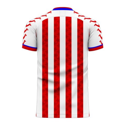 Paraguay 2024-2025 Home Concept Football Kit (Viper) - Womens