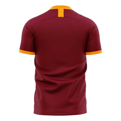 Roma 2024-2025 Home Concept Football Kit (Libero) (DE ROSSI 16)