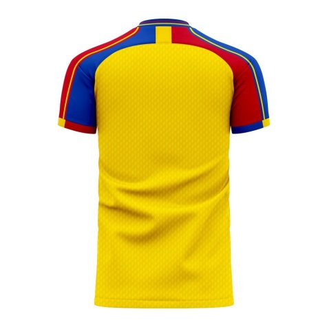 Romania 2024-2025 Home Concept Football Kit (Libero) (MARIN 18)