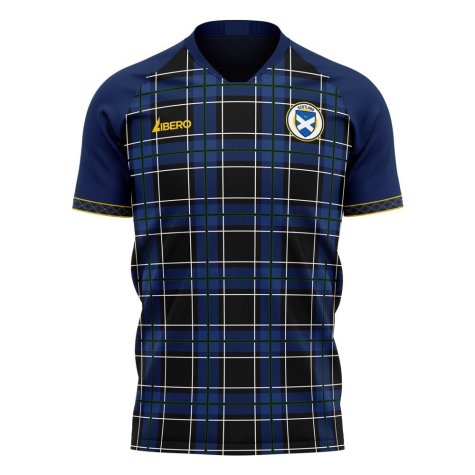 Scotland 2024-2025 Home Concept Football Kit (Libero) (FERGUSON 6)