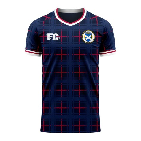 Scotland 2020-2021 Home Concept Shirt (Fans Culture) (Gemmill 15)