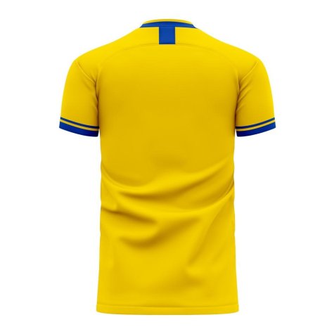 Sweden 2024-2025 Home Concept Football Kit (Libero) (Your Name)