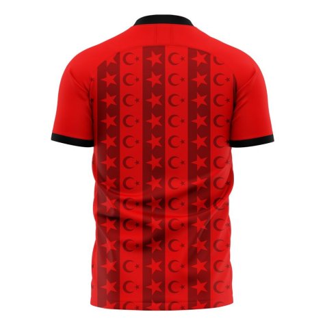 Turkey 2024-2025 Home Concept Football Kit (Libero) (UNDER 7)