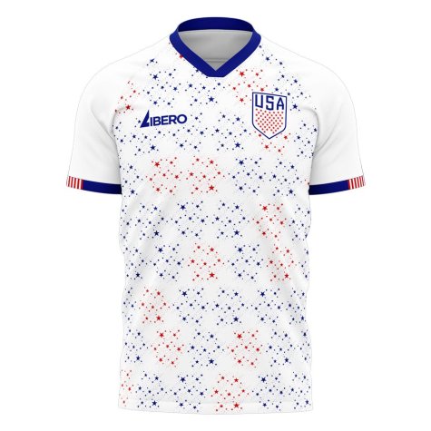 United States 2024-2025 Home Concept Football Kit (Libero) (Your Name)