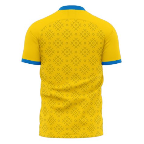 Ukraine 2024-2025 Home Concept Football Kit (Libero) - Womens