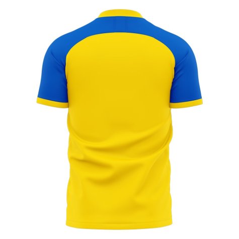 Ukraine Stop War Concept Football Kit (Libero) - Yellow (YAREMCHUK 9)