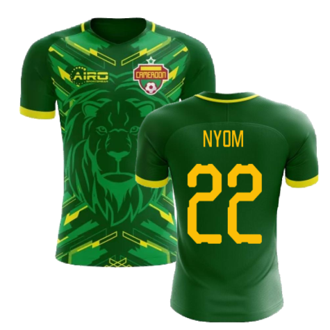 2024-2025 Cameroon Home Concept Football Shirt (Nyom 22)