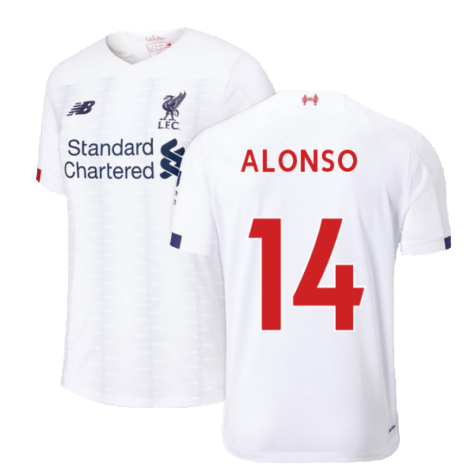 2019-2020 Liverpool Away Football Shirt (Alonso 14)