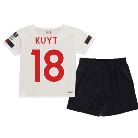 2019-2020 Liverpool Away Little Boys Mini Kit (Kuyt 18)