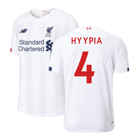 2019-2020 Liverpool Away Football Shirt (Kids) (Hyypia 4)