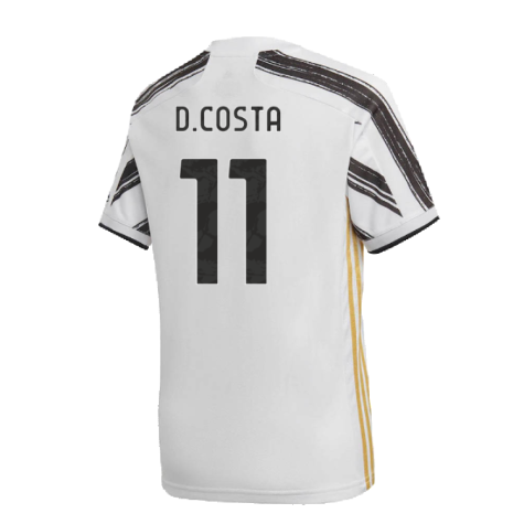 2020-2021 Juventus Adidas Home Football Shirt (D.COSTA 11)