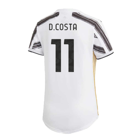 2020-2021 Juventus Adidas Home Womens Shirt (D.COSTA 11)