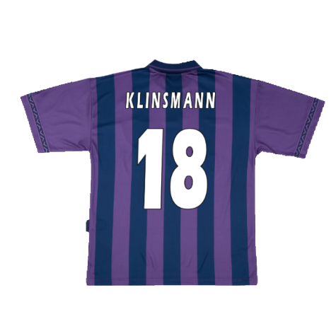 1995-1996 Tottenham Away Pony Retro Shirt (Klinsmann 18)