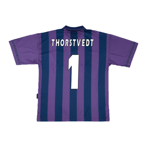 1995-1996 Tottenham Away Pony Retro Shirt (Thorstvedt 1)