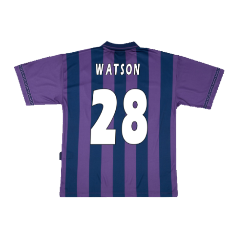 1995-1996 Tottenham Away Pony Retro Shirt (Watson 28)