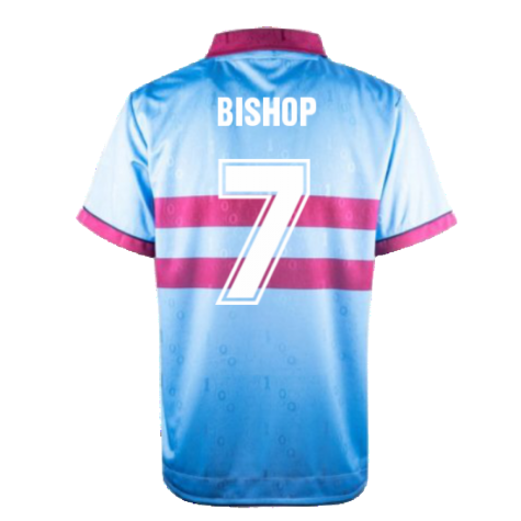 1995-1996 West Ham Away Retro Shirt (Bishop 7)