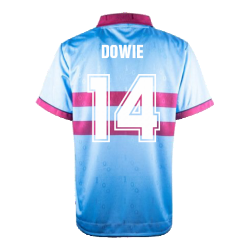 1995-1996 West Ham Away Retro Shirt (Dowie 14)