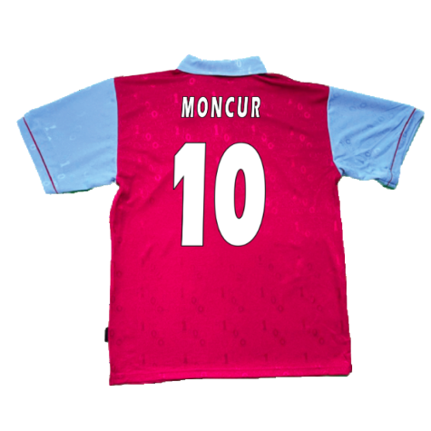 1995-1996 West Ham Centenary Pony Home Shirt (Moncur 10)