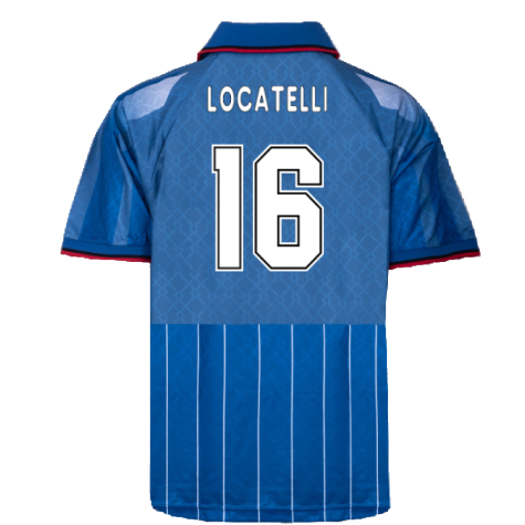 1996 AC Milan Fourth Retro Football Shirt (Locatelli 16)