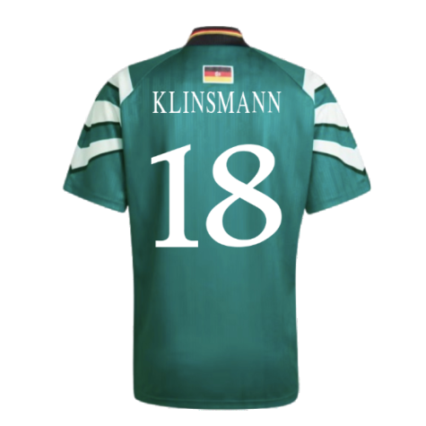 1996 Germany Euro 96 Away Shirt (Klinsmann 18)