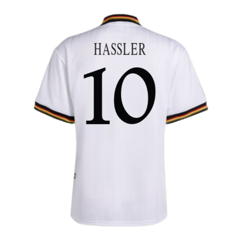 1996 Germany Euro 96 Home Shirt (Hassler 10)