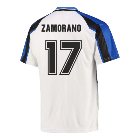 1996 Inter Milan Away Shirt (Zamorano 17)