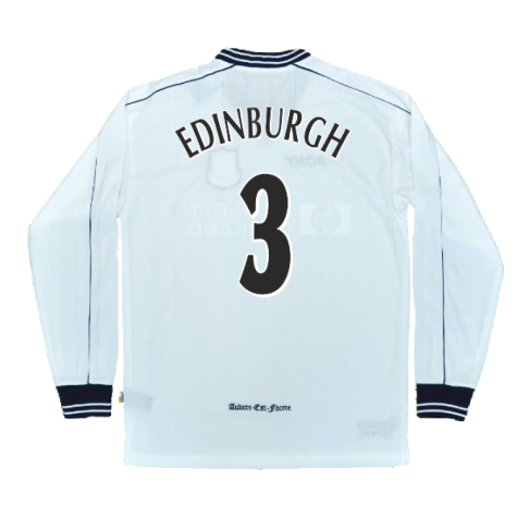 1997-1999 Tottenham Home LS Pony Retro Shirt (Edinburgh 3)