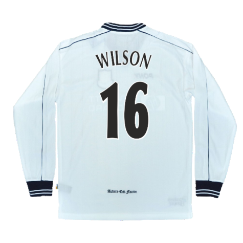 1997-1999 Tottenham Home LS Pony Retro Shirt (Wilson 16)