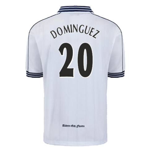 1997-1999 Tottenham Home Pony Retro Shirt (Dominguez 20)