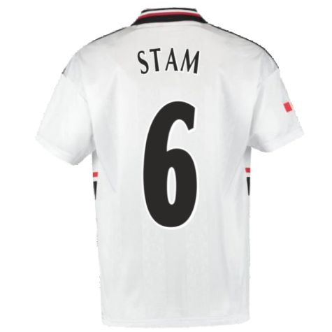 1999 Manchester United Away Football Shirt (Stam 6)