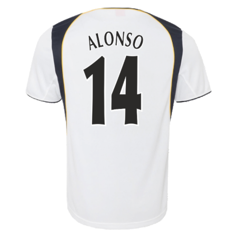 2001-2002 Liverpool Away Retro Shirt (ALONSO 14)