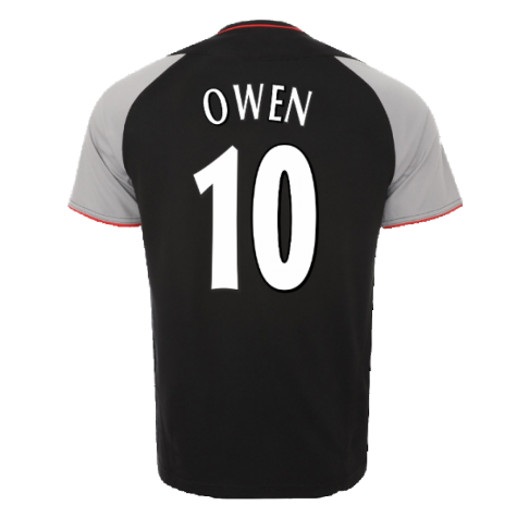 2002-2003 Liverpool Away Retro Shirt (Owen 10)