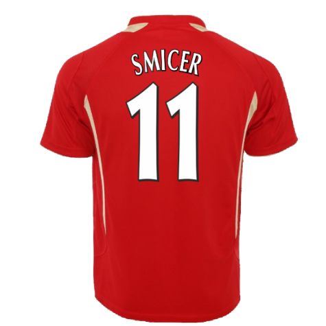 2005-2006 Liverpool Home CL Retro Shirt (Smicer 11)